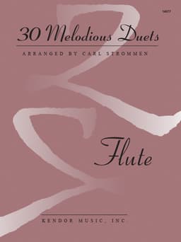 30 Melodious Duets- Flute