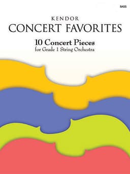 Kendor Concert Favorites - Bass