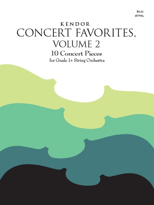 Kendor Concert Favorites, Volume 2 - Bass