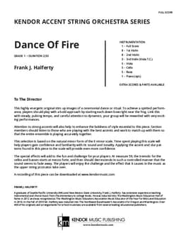 Dance Of Fire (Score)
