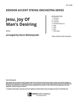 Jesu, Joy Of Man's Desiring (Score)