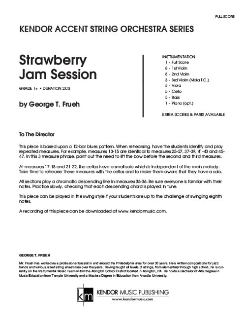 Strawberry Jam Session (Score)