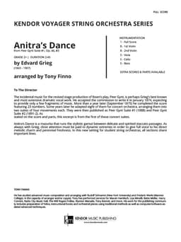Anitra's Dance (Peer Gynt Suite #1) (Score)