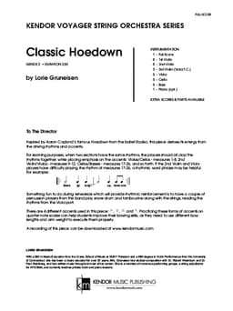 Classic Hoedown (Score)