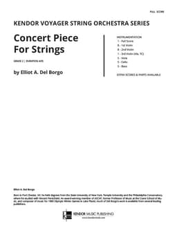 Concert Piece For Strings (Score)