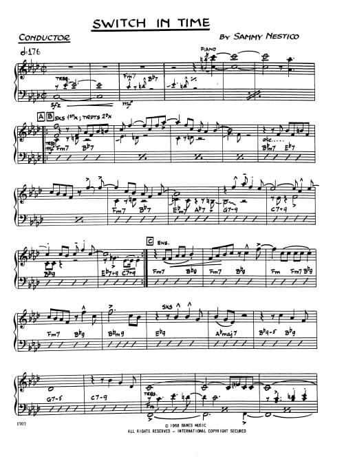 Switch In Time (Score)