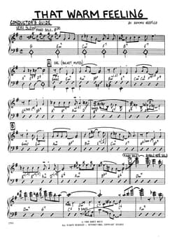 That Warm Feeling (Score)