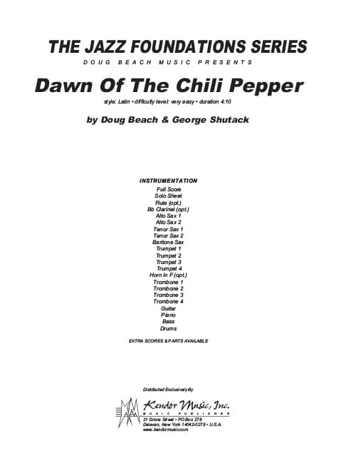 Dawn Of The Chili Pepper (Score)