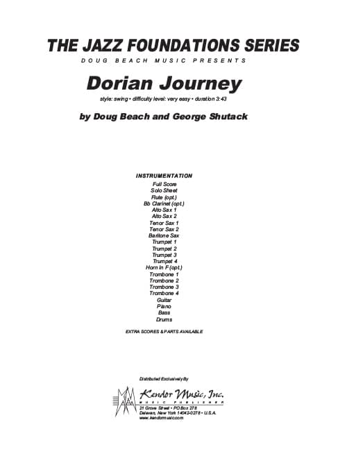 Dorian Journey (Score)