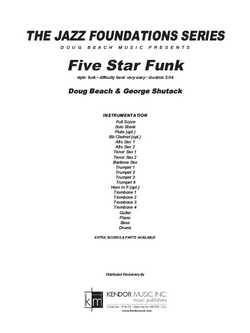 Five Star Funk (Score)