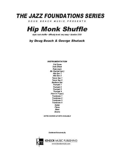 Hip Monk Shuffle (Score)