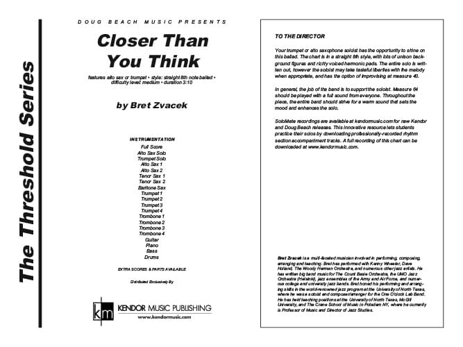 Closer Than You Think (Score)