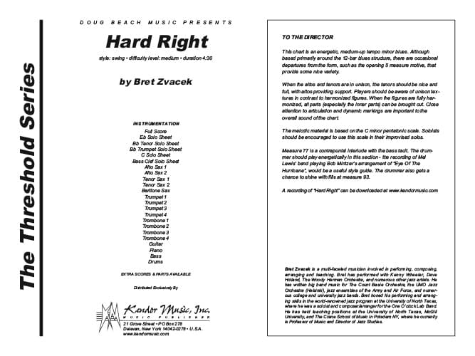 Hard Right (Score)