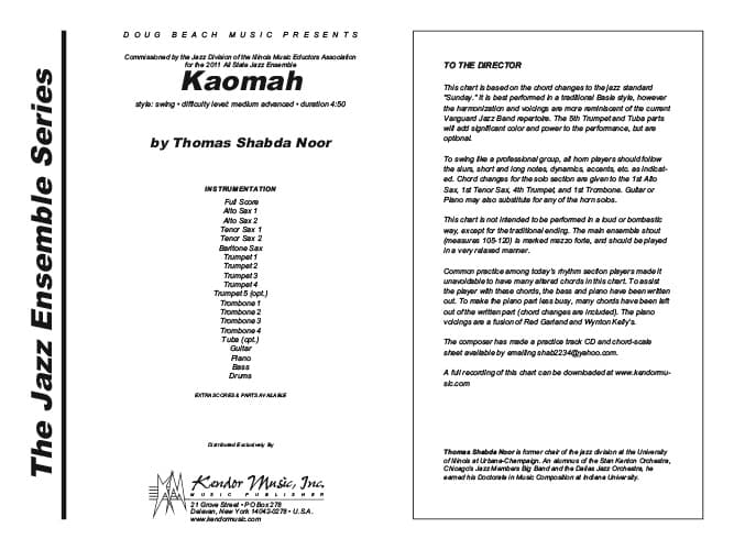 Kaomah (Score)