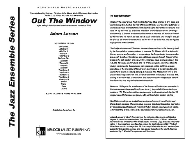 Out The Window (Score)