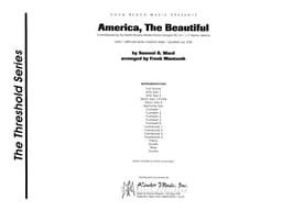 America, The Beautiful (Score)