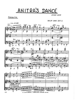 Anitra's Dance (Score)