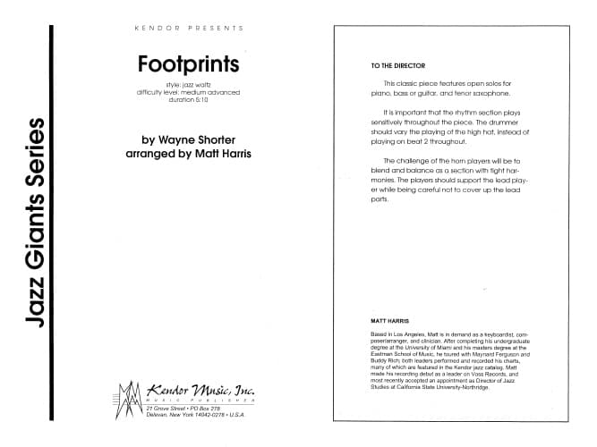 Footprints (Score)