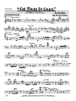 Maids Of Cadiz (Score)