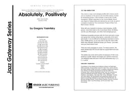 Absolutely, Positively (Score)