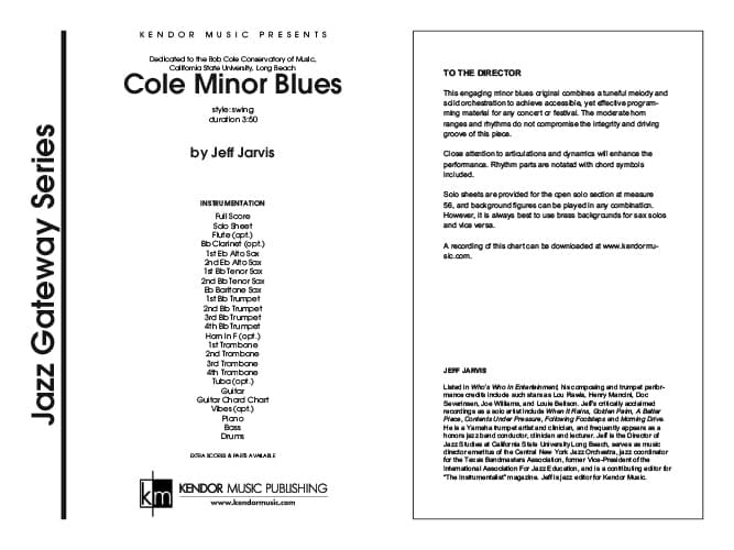 Cole Minor Blues (Score)