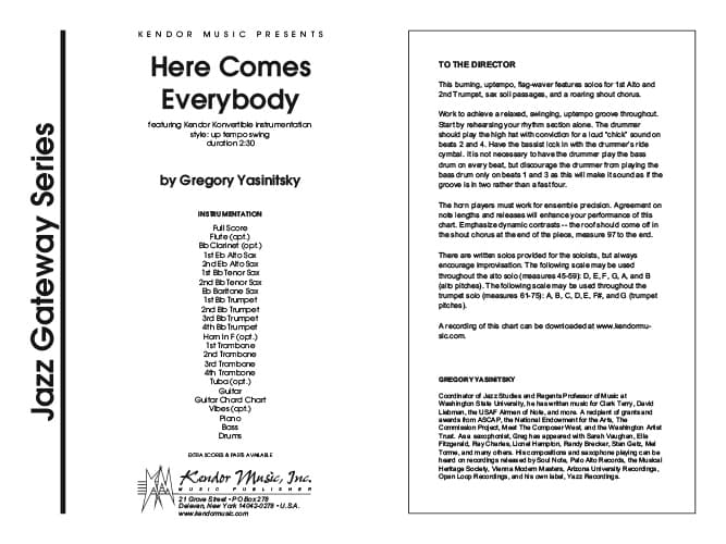 Here Comes Everybody (Score)