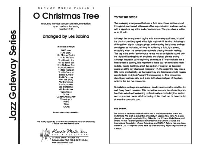 O Christmas Tree (Score)