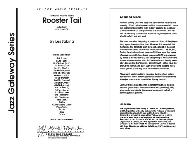Rooster Tail (Score)