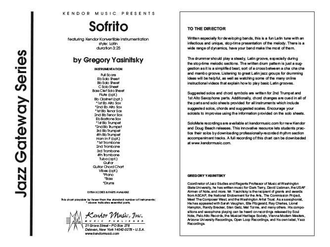 Sofrito (Score)