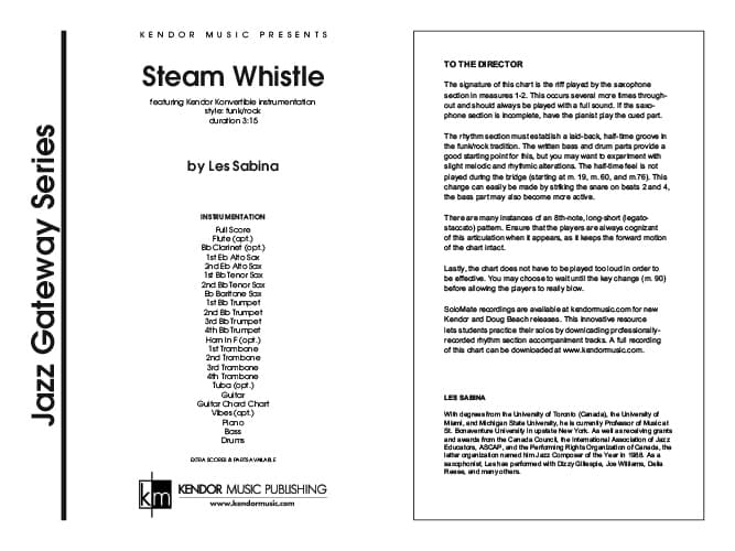 Steam Whistle (Score)