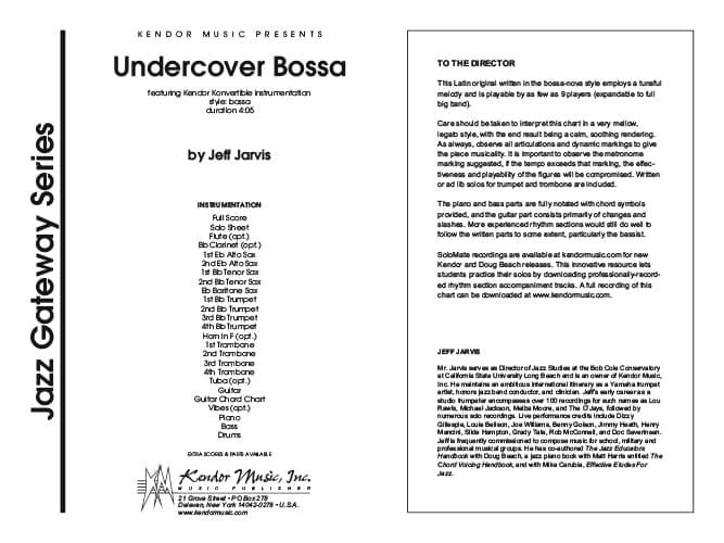 Undercover Bossa (Score)