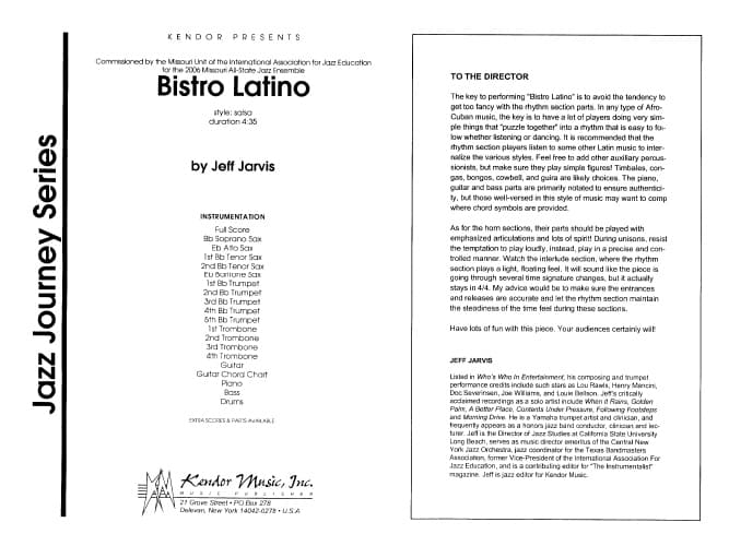 Bistro Latino (Score)