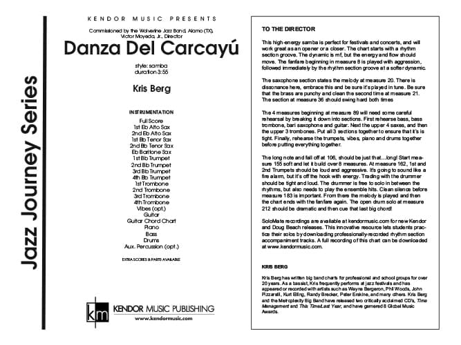 Danza Del Carcayu (Score)