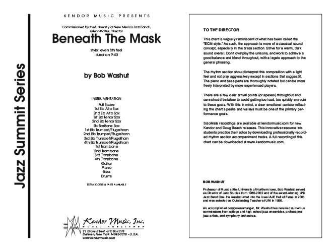 Beneath The Mask (Score)