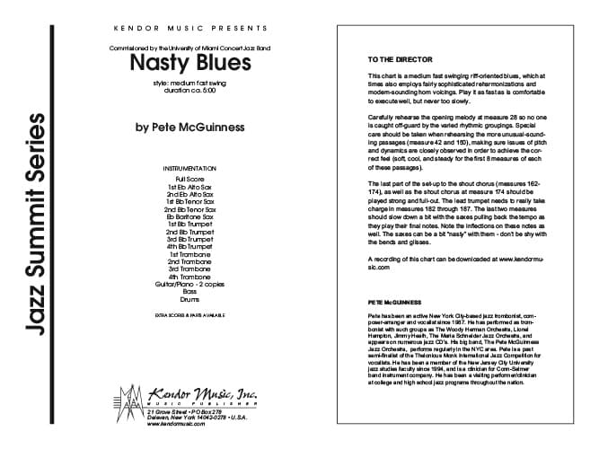 Nasty Blues (Score)