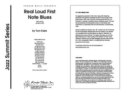 Real Loud First Note Blues (Score)