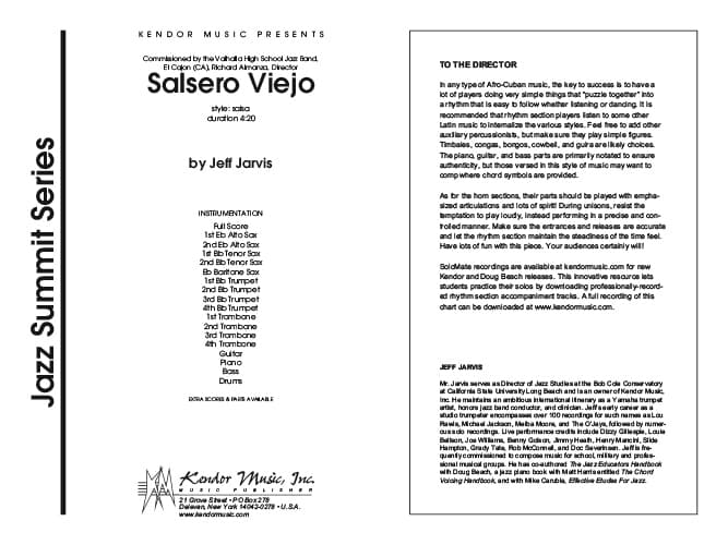 Salsero Viejo (Score)