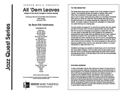 All 'Dem Leaves (Score)