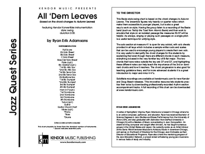 All 'Dem Leaves (Score)