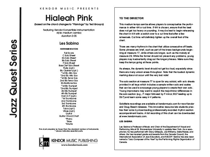 Hialeah Pink (Score)