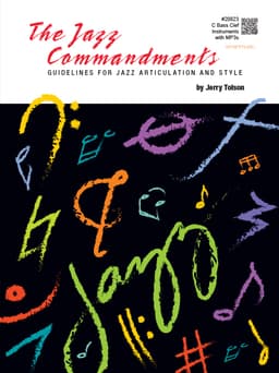 Jazz Commandments, The (Guidelines For Jazz Articulation And Style) - C Bass Clef Instruments with MP3s