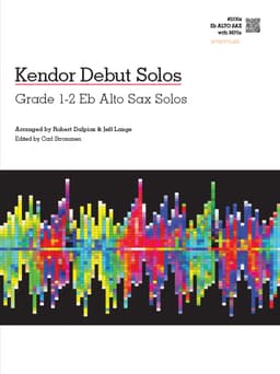 Kendor Debut Solos - Eb Alto Sax with MP3s