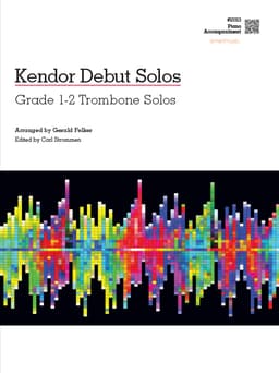 Kendor Debut Solos - Trombone - Piano Accompaniment