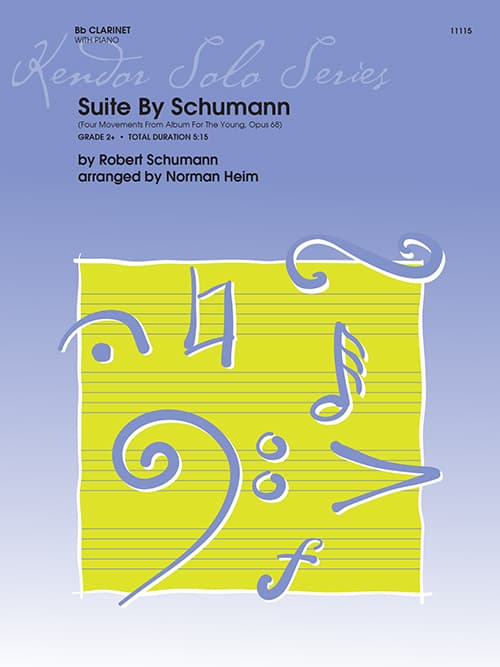 Suite By Schumann (Four Movements From Album For The Young, Opus 68)