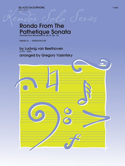 Rondo From The Pathetique Sonata (Themes From Movement III, No. 8, Op. 13)