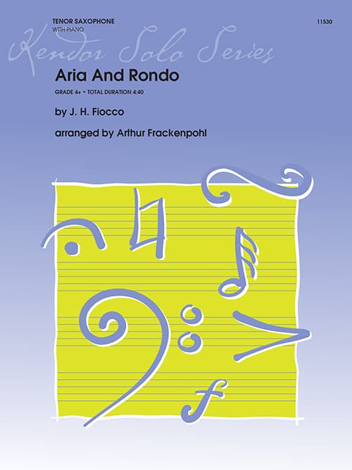 Aria And Rondo