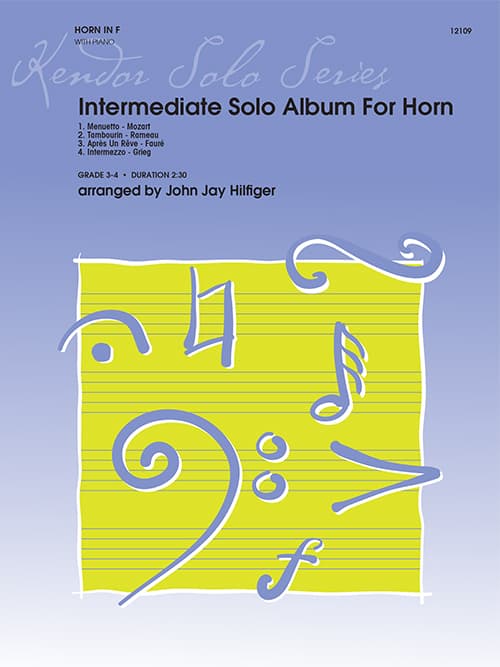 Intermediate Solo Album For Horn