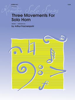 Three Movements For Solo Horn