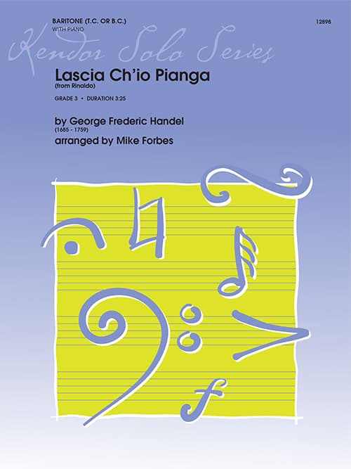 Lascia Ch'io Pianga (from Rinaldo)