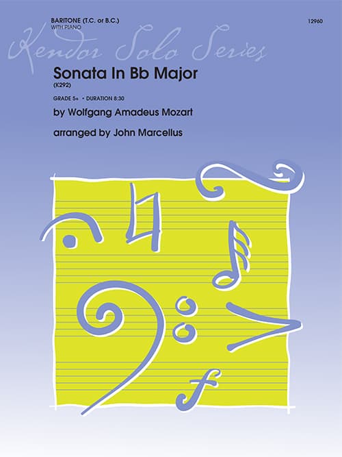 Sonata In Bb Major (K292)